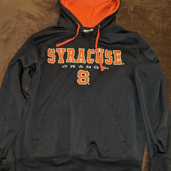SYRACUSE UNIVERSITY HOODED SWEATSHIRT - Picture 1 of 2
